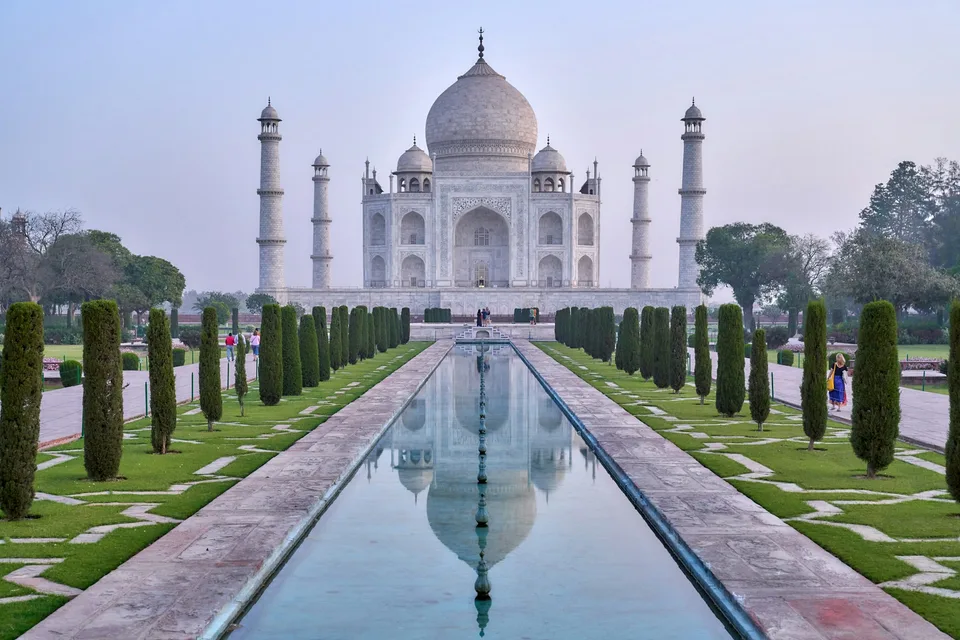 Cinematic view of travel across India